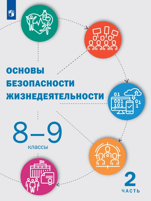Обложка книги «Основы безопасности жизнедеятельности. 8-9 классы. Учебник. В двух частях. Часть 2»