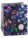 Пакет А5 23*18*10 "For gamer" нейтр., бум.мат.ламинат 