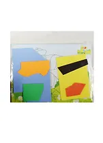 Аппликация 3D Какаду из EVA (926679) (ZH-005) (3+) (упаковка)