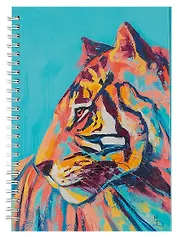 Тетрадь в линейку Listoff, "Тигр", А5, 100 листов