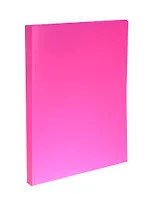 Папка-скоросшиватель "Neon" розовая, пластик, Erich Krause