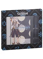 Набор подарочный "Genshin Impact 7": 2 тетради+ручка