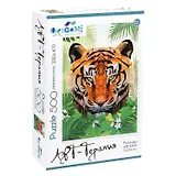 Пазл Арт-терапия 500Эл. Поли-арт.Тигр 06771