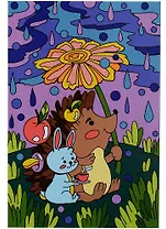 Набор для творчества LORI. Картина по номерам "Летний дождь"