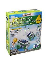 Набор Солнечное электричество 6в1 (ST-PH4050) (6 моделей) (+батарейка) (Юный конструктор) (8+) (коробка)