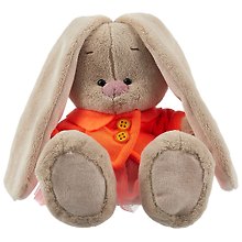 Мягкая игрушка Зайка Ми в оранжевой куртке и юбке (18 см) (SidS-240)