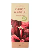 Шоколад темный РАСКРОЙ с кусочками вишни, клубники и миндалем, 100г