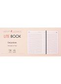 Ежедневник недат. А5 136л LITE BOOK салатовый, иск.кожа, интегр.переплет, тонир.блок - 2