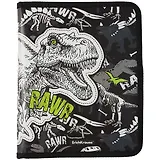 Папка для тетрадей А5+ "Dinosaur Park" молния с трех сторон, ErichKrause