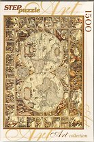 Пазл 1500 83018 Историческая карта мира (step)