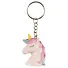 Брелок Единорог с разноцветной гривой (полистоун) (4 см) (12-FENGDA-XQ77668) - 0