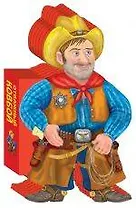 Отважный ковбой: книжка-вырубка