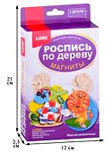 Набор для творчества Lori. Роспись по дереву. Магниты «Морские развлечения» - 1