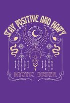 Блокнот эстетика Stay positive (96 стр)