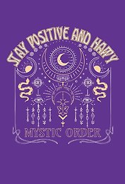 Блокнот эстетика Stay positive (96 стр)