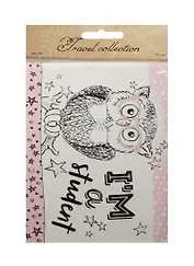 Фора Обложка для зачетки Сова ПВХ 11,5*30см