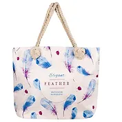 Сумка пляжная Пёрышки СП-5287