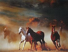 Пазл Step puzzle 3000 эл. 85*116см Серия Animal collection Лошади