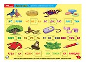 Пазл «Слоги и слова» средние, Step Puzzle