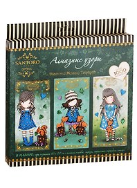 Набор для творчества ORIGAMI Алмазные узоры Santoro Триптих. Diamond Mosaic Triptych. 3 картинки 10*20см 04739
