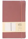 Книга для записей А5 96л тчк. "Joy Book. Осенний каштан" иск.кожа, тонир.блок, скругл.углы, ляссе, резинка, карман на задн.форзаце
