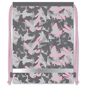 Мешочек для обуви БАБОЧКИ 48x36см, полиэстер, светоотражающая лента, шнурок