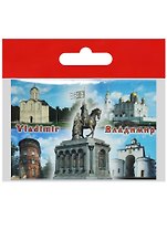 Магнит Владимир Памятник Крестителям (металл) (02-66K)