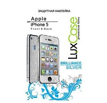 Защитная наклейка для Apple iPhone 4/4S (Front&Back), Brilliace (Silver), 111.5х55.5 мм (80243)