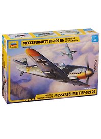 Сборная модель «Самолет Мессершмитт BF-109 G6», ZVEZDA (4816)