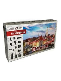 Пазл фигурный деревянный Citypuzzles. Таллин 101 элемент