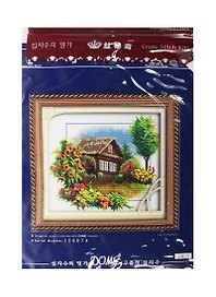 Набор для вышивания, DOME, Коттедж, 25*24,(130074)