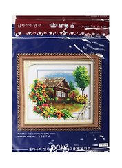 Набор для вышивания, DOME, Коттедж, 25*24,(130074)