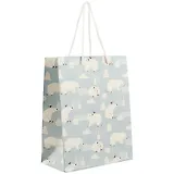 Подарочный пакет «Белые медведи», А5