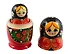 Матрешка 5 в 1 (Хохлома) (16см) (М05-0014-41АУ) - 2