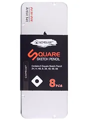 Карандаши ч/гр 8шт ACMELIAE, 2Н-8В, мет.кор.