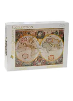 Пазл, Карта мира, 1000 элементов