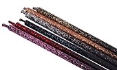 Набор свечей для торта Black Mix (разноцветные) (6шт) (15см) (12-7color-candle_23) - 2