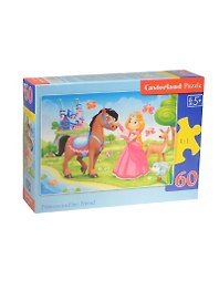Пазл Castorland MIDI Принцесса 60эл, 32*23см В-06816