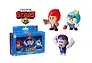Коллекционная фигурка Brawl Stars, Кольт, Пайпер и Пэнни, (5см), (BRW2021C)