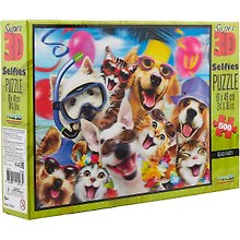 3D пазл «Super Kids Пляжная селфи-вечеринка» 500 деталей, Prime 3D
