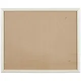 Рама со стеклом, белая с золотом, 40 х 50 см