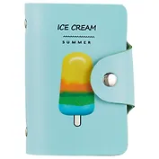 Визитница «Ice cream», 26 карт