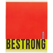 Тетрадь в клетку Listoff, Be positive, 48 листов, в ассортименте