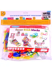 Конструктор пластиковый (300гр) (ТС-19) (пакет, хедер)