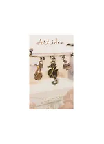 Кулоны в асс.2 Подвеска Морской конек бронза (QA 4609) (14021202) (упаковка)