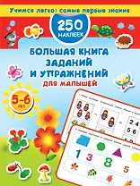 Большая книга заданий и упражнений для малышей 5-6 лет.