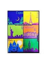 Тетрадь для записи иностранных слов Айрис, "Города", А5, 32 листа