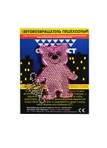 Световозвращающая подвеска Coreflect Мишка розовый (51006.65)