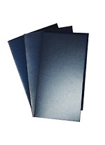Набор открыток двойных перламутровых Глубокий синий (card2-1156) (3шт) (упаковка)