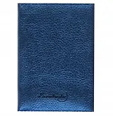 Чехол для пластиковых карт 2отд. "ЗЕЛЕНОВАТО-ГОЛУБОЙ МЕТАЛЛИК", 70*105